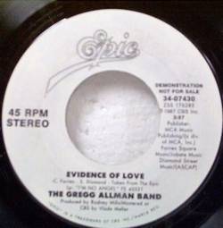 Gregg Allman : Evidence of Love